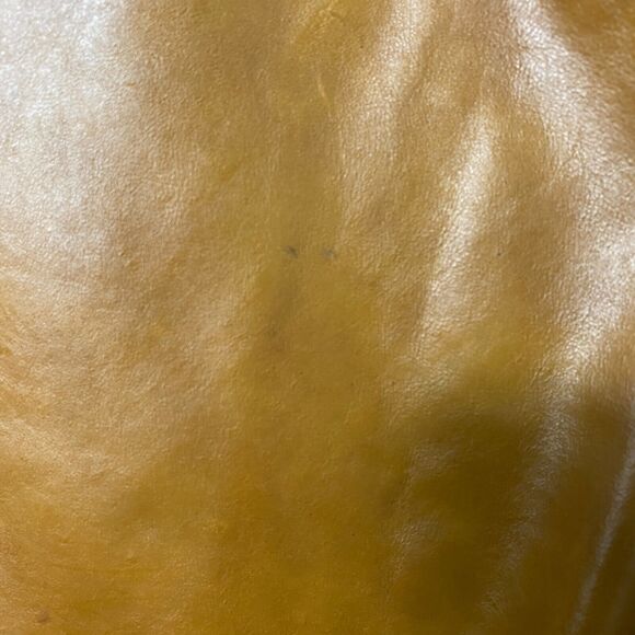 M Julian Mens Vintage Leather Vest Rust Brown 70s Hipster Sz Large - Picture 7 of 7